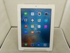 ジャンク Apple MD371J/A iPad 3 Wi-Fi+Cellular 64GB ホワイト SoftBank