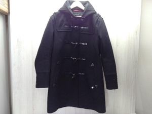LOVELESS/ Loveless duffle coat lady's wool cow leather toggle button Basic Nitro go embroidery fine quality fur lack of size 3