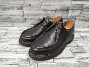 PARABOOT/パラブーツ/1803/MICHAEL 2/ブラック/チロリアンシューズ/レザーシューズ/フランス製/デッキシューズ/size40.5