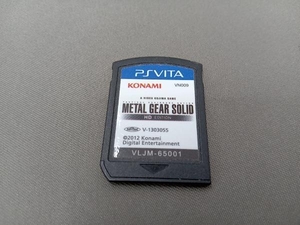 ソフトのみ PSVITA METAL GEAR SOLID HD エディション PlayStationVita the Best