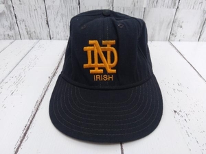 NEW ERA ニューエラ キャップ 帽子 ノートルダム大学 ワンポイント刺繍 メンズ ネイビー 店舗受取可