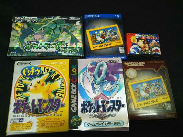 上品】 ゲームボーイ ポケットモンスタークリスタルバージョン