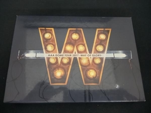 (AAA) DVD AAA DOME TOUR 2017 -WAY OF GLORY-(初回生産限定版)