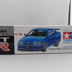 プラモデル タミヤ ニッサン スカイライン GT-R Vスペック R34 1/24 スポーツカーシリーズ No.210の画像3