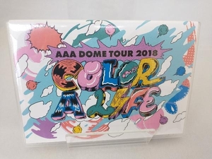 DVD AAA DOME TOUR 2018 COLOR A LIFE