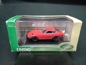 EBBRO 1/43 NISSAN FAIRLADY Z 432 RED