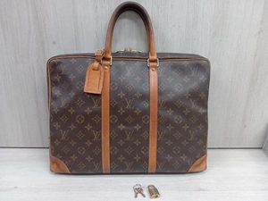 LOUIS VUITTON／モノグラム ポルトドキュマン・ヴォワヤージュ バッグ ブリーフケース M40226 TH1004 店舗受取可