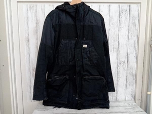 DIESEL/コットン/切替デザイン/中綿/BLK/モッズコート(M-51)/ディーゼル/ブラック