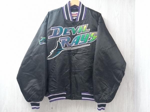 Authentic × DEVIL RAYS STARTER オーセンティック デビル レイズ ジャケット スタジャン Lサイズ ブラック