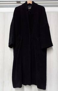 VERMEIL par IENA/veru male pa- Iena / boa coat / size 38/ black 