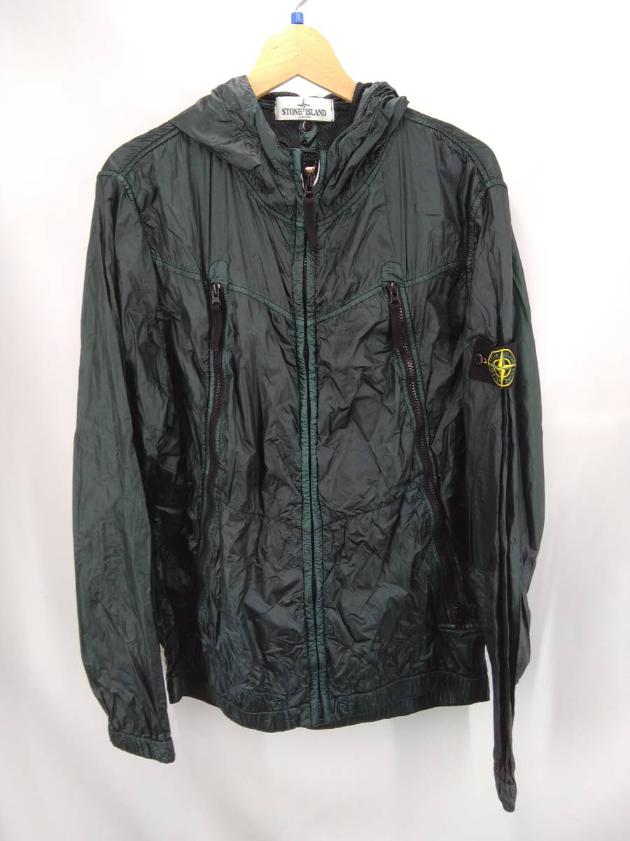 stoneisland ナイロンメタル アノラックパーカー Mサイズ 中古美品