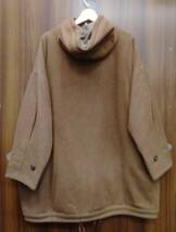 MARKA / マーカ M19D-03CO01C HOODED WOOL MELTON COAT メルトン フーデッド コート ジップアップ ブラウン サイズ1_画像2