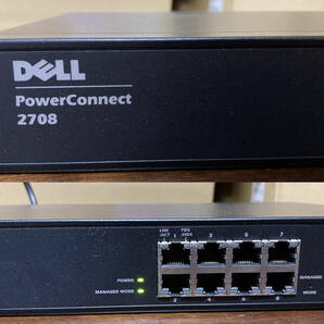 DELL Power Connect 2708 8port Hub 現状品の画像2