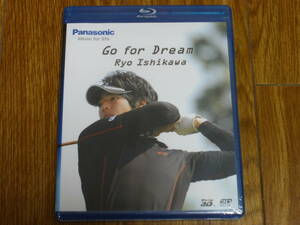  free shipping unopened new goods Blu-ray 3D Go for Dream Ishikawa . Blue-ray Panasonic not for sale Panasonic Golf 