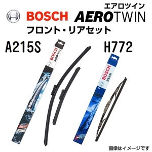 BOSCH エアロツインワイパーブレード2本入 新品 650/600mm リアワイパーブレード 340mm A215S H772 送料無料