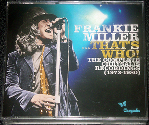 フランキー・ミラー FRANKIE MILLER / ...THAT'S WHO! - THE COMPLETE CHRYSALIS RECORDINGS (1973-1980) 4CD