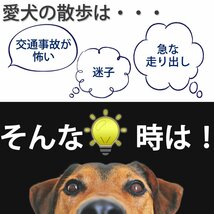 光る首輪 犬 猫 ペット LEDライト USB充電式 大型犬 Lサイズ 70cm ペット用品 8色カラー指定 送料無料_画像2