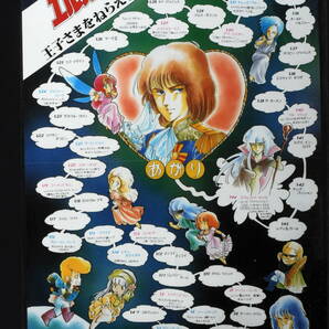 [Delivery Free]1985 MY ANIME Heavy Metal L-Gaim B3 Poster Board game Yagizawa Rio やぎざわ梨穂 重戦機エルガイム [tag重複撮影]