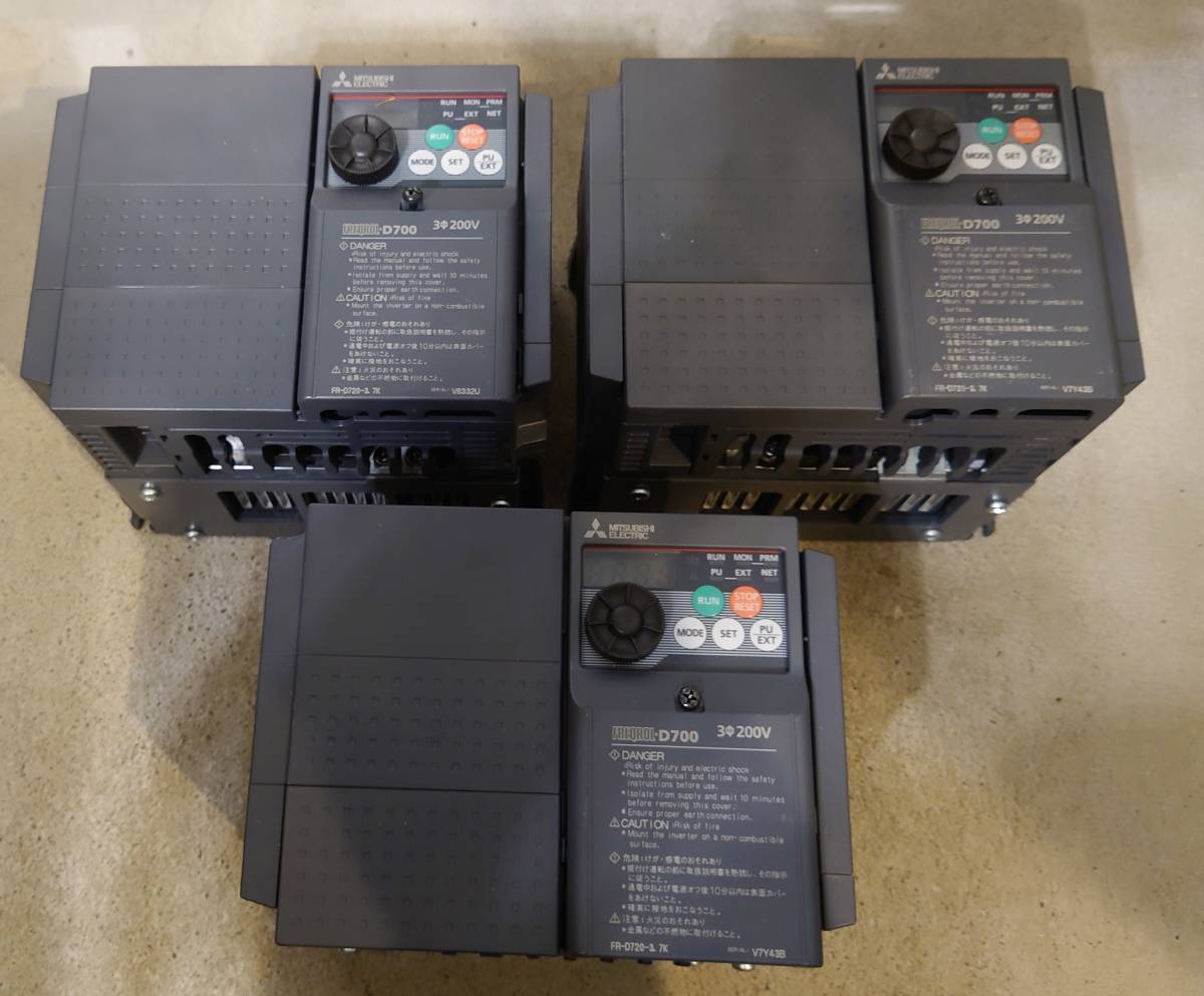 きい様専用 三菱電機インバーター FR-A820-3.7K-1 未使用品 - yolo
