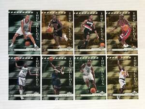 00-01 Upper Deck　True Talents インサート（Mike Bibby, Scotie Pippen, Dirk Nowitzki, 他）15枚セット