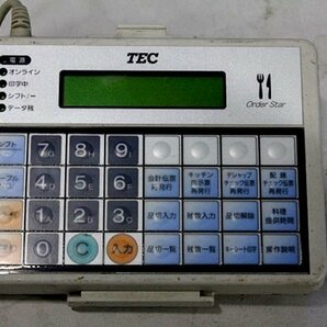 ☆5台入荷☆ TEC/東芝テック☆キッチンプリンタ用操作パネル☆KCPKB-200☆KCP-200専用☆RS-232C 39916.1Yの画像1