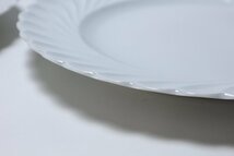 リモージュ アビランド 白磁 輪花型 プレート6客 24.5cm / Haviland Limoges Corse Blanc_画像3