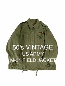 実物 52年会計 M51 FIELD JACKET M-51 フィールドジャケット VINTAGE US ARMY 軍物 ジャケット アルミ コンマー 50's 50年代 ミリタリー