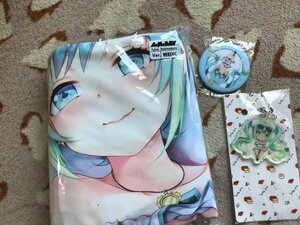 正規品 AcHobby　ボーカロイド 初音ミク　レーシングミク　白肌　抱き枕カバー 特別XC版 予約特典付き