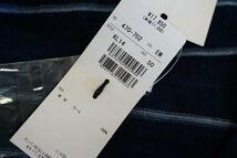 【即決】LANVIN en Bleu ランバン メンズ ニット セーター タグ付き ウール ネイビー ボーダー サイズ:50 日本製 【768139】_画像7