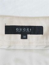 60444 GUCCI ／ グッチ Gプレート スラックス_画像7