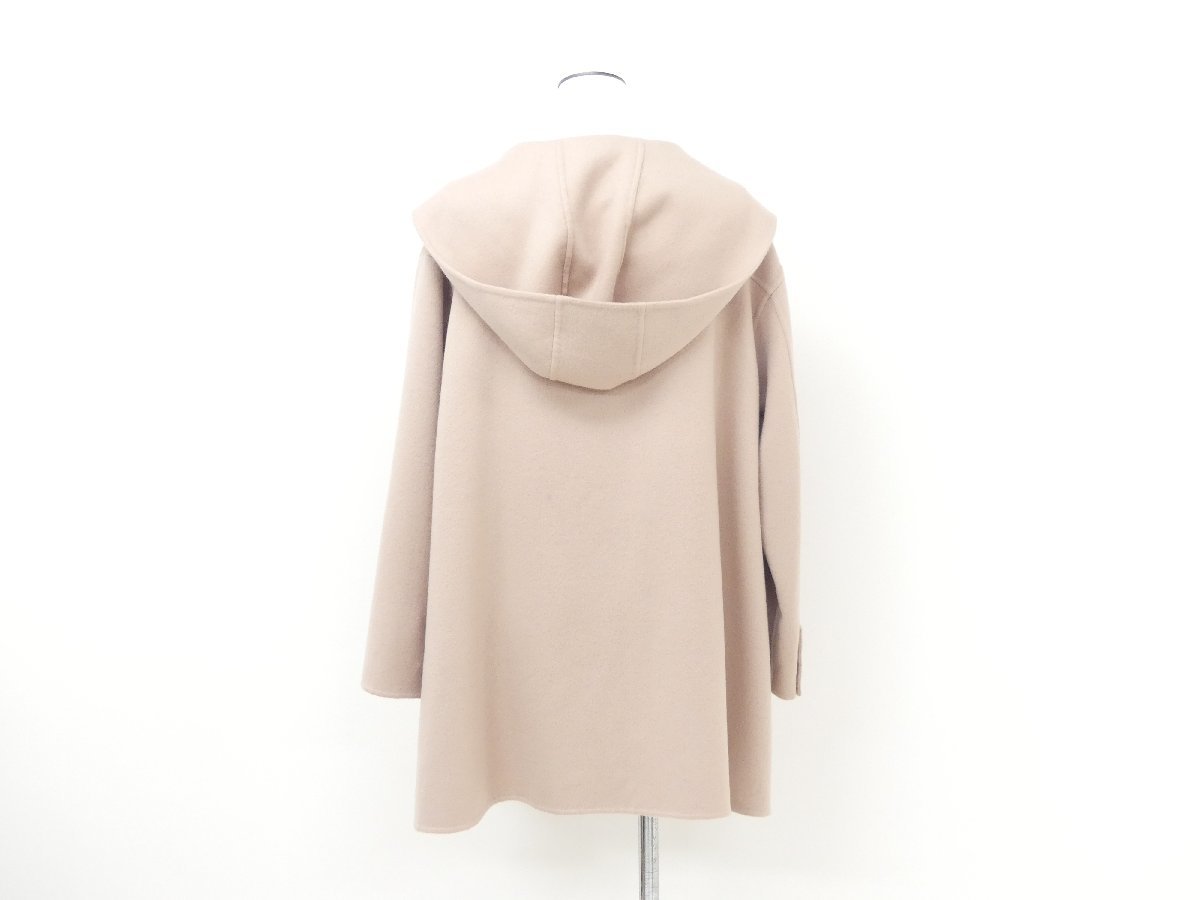FOXEY カシミヤダブルフェイスコート フレアラップコート 40 グレー