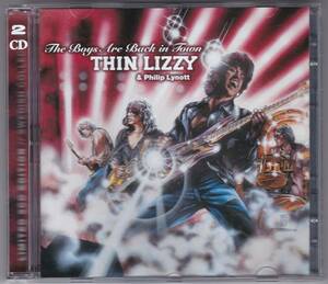  rare limitation 2 sheets set CD THIN LIZZY & PHILIP LYNOTT/THE BOYS ARE BACK IN TOWN (Swedish Collection) RARE!