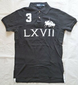 ＰＯＬＯ ｂｙ ＲａｌｆｈＬａｕｒｅｎ　ビッグポニー ＣｕｓｔｏｍＦｉｔ ＬＸⅤⅡ№３ナンバリングコットン鹿の子ポロ