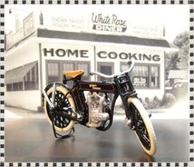 FRANKLIN MINT フランクリンミント 1/24 Harley Davidson クラシック レトロ 初期 往年 1909 ハーレー V-Twin Vツイン バイク オートバイ_画像8