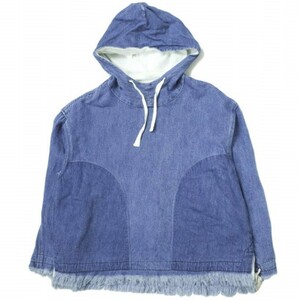 ATELIER BETON アトリエベトン 19SS 日本製 DENIM ANORAK デニムアノラックジャケット 191-09C 4 Indigo プルオーバー パーカー g8246