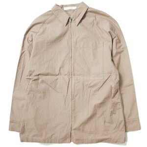 seya. セヤ 20SS LIGHT BLOUSON MICRO BRUSHED COTTON ライトブルゾン マイクロブラッシュコットン S CHAI ジップアップ ジャケット g8167