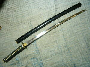 * иммитация меча катана для иайдо . кожа японский меч 
