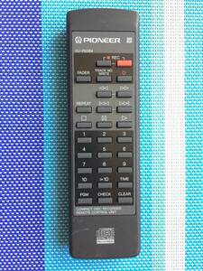 送料無料★Pioneer★パイオニア★純正★業務用CDレコーダー★PRD-500 用リモコン★CU-PD084★中古★動作品★返金保証あり