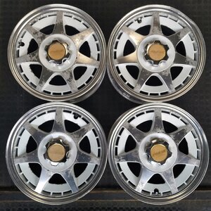 管理番号：Ｗ11-70【4本価格】【15×6.5J 5x100 ET+40 ハブ63】YOKOHAMA POZAR・50系 プリウス等・日本製・店頭直接引取・購入可能