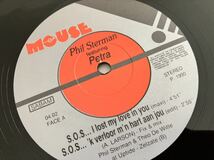 Phil Sterman featuring Petra/S.O.S....I Lost My Love In You 12inch MOUSE RECORDS ベルギー盤 MMC04.02 90年シングル,HOUSE,ELECTRONIC_画像5