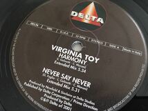 【01年伊Ori】VIRGINIA TOY / Harmony,Never Say Never / DOKI DOKI / Celebration Time,Baby Besame 4Track12inch DELTA1095 ITALY Hi-NRG_画像5