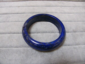 B34. lapis lazuli color stone Power Stone bangle stock disposal 