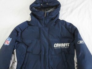 Винтаж NHL Dallas Cowboys Пуховик / Пуховик Reebok Джемпер