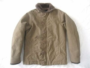 FATefe- tea popular model UPPERDECK N-1 type military jacket TITCH(M) deck jacket 