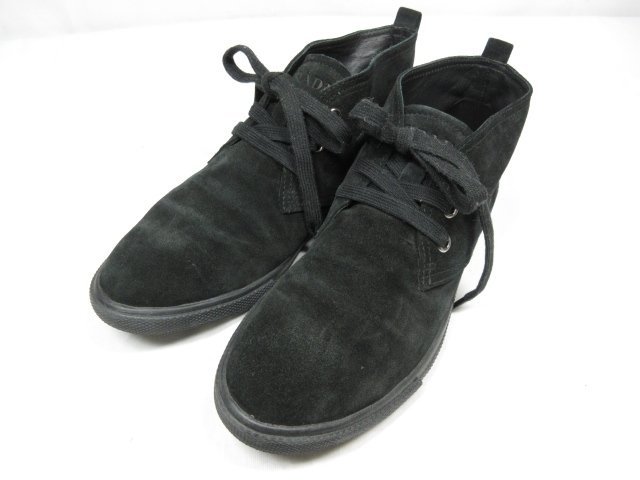 【新品未使用】PRADA スニーカー　黒 スニーカー 靴 メンズ 日本直販店