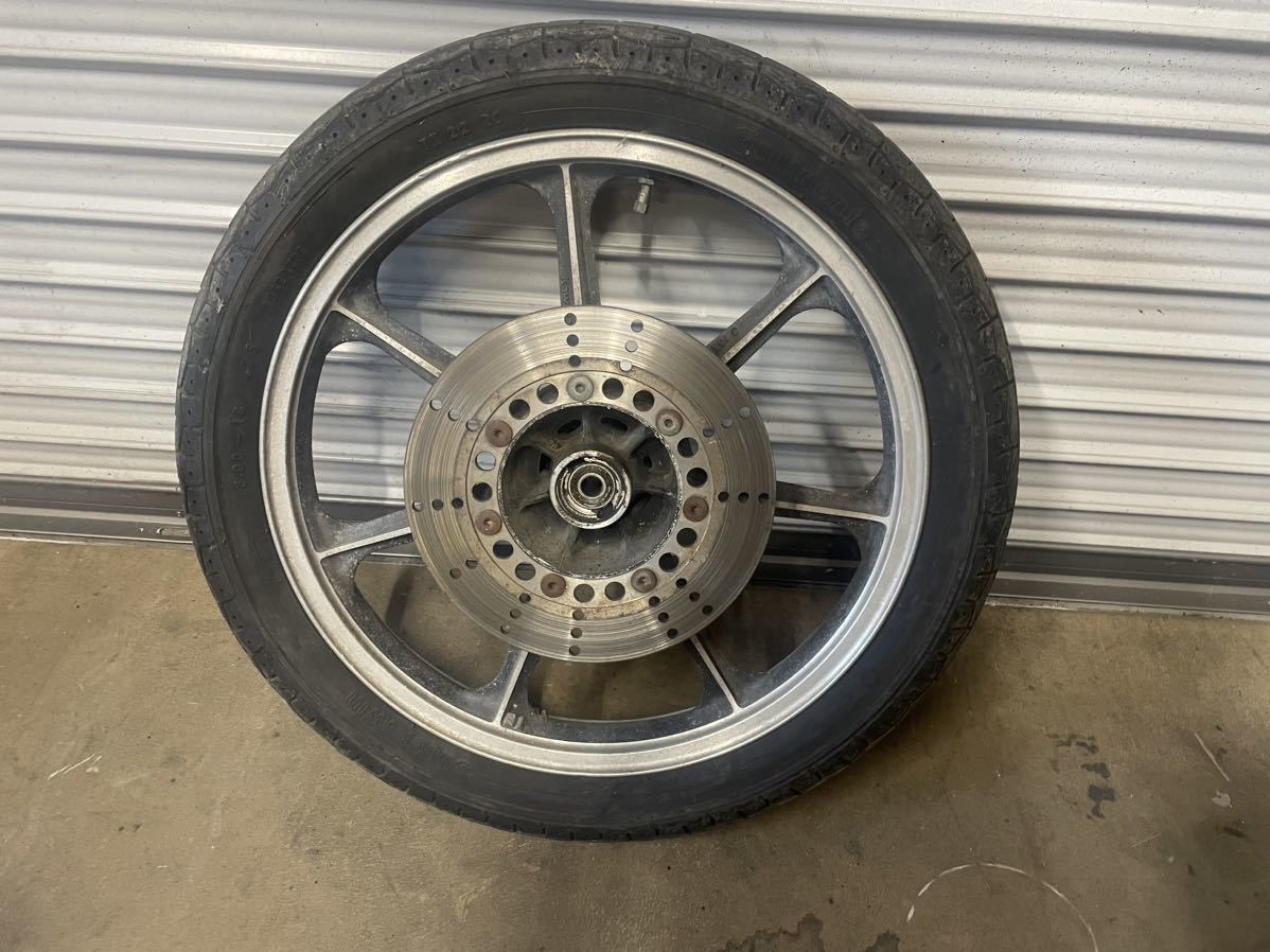 希少 国内 Z250FT リアホイール 一台解体 売り切り 検)CPZ250F Z400FX
