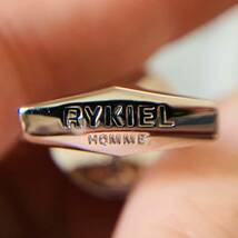 美品　RYKIEL HOMME　SILVER925刻印　シルバー銀製　カフス　No.5424_画像3