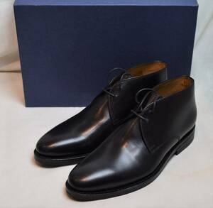 JALAN SRIWIJAYAja Ran abrasion waya Goodyear type CHUKKA BOOT chukka - boots black car f98322-5.5 24-24.5cm corresponding unused goods 