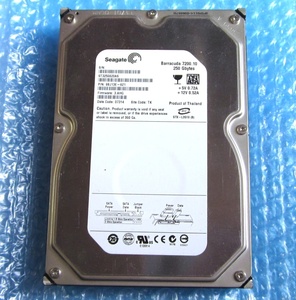 ... Seagate 3.5インチ SATA HDD ST3250820AS 250GB 動作確認済| SerialATA