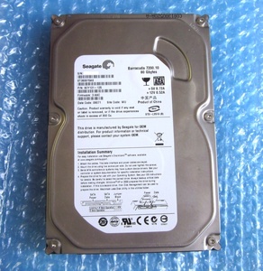 ... Seagate 3.5インチ SATA HDD ST380815AS 80GB 動作確認済| SerialATA .